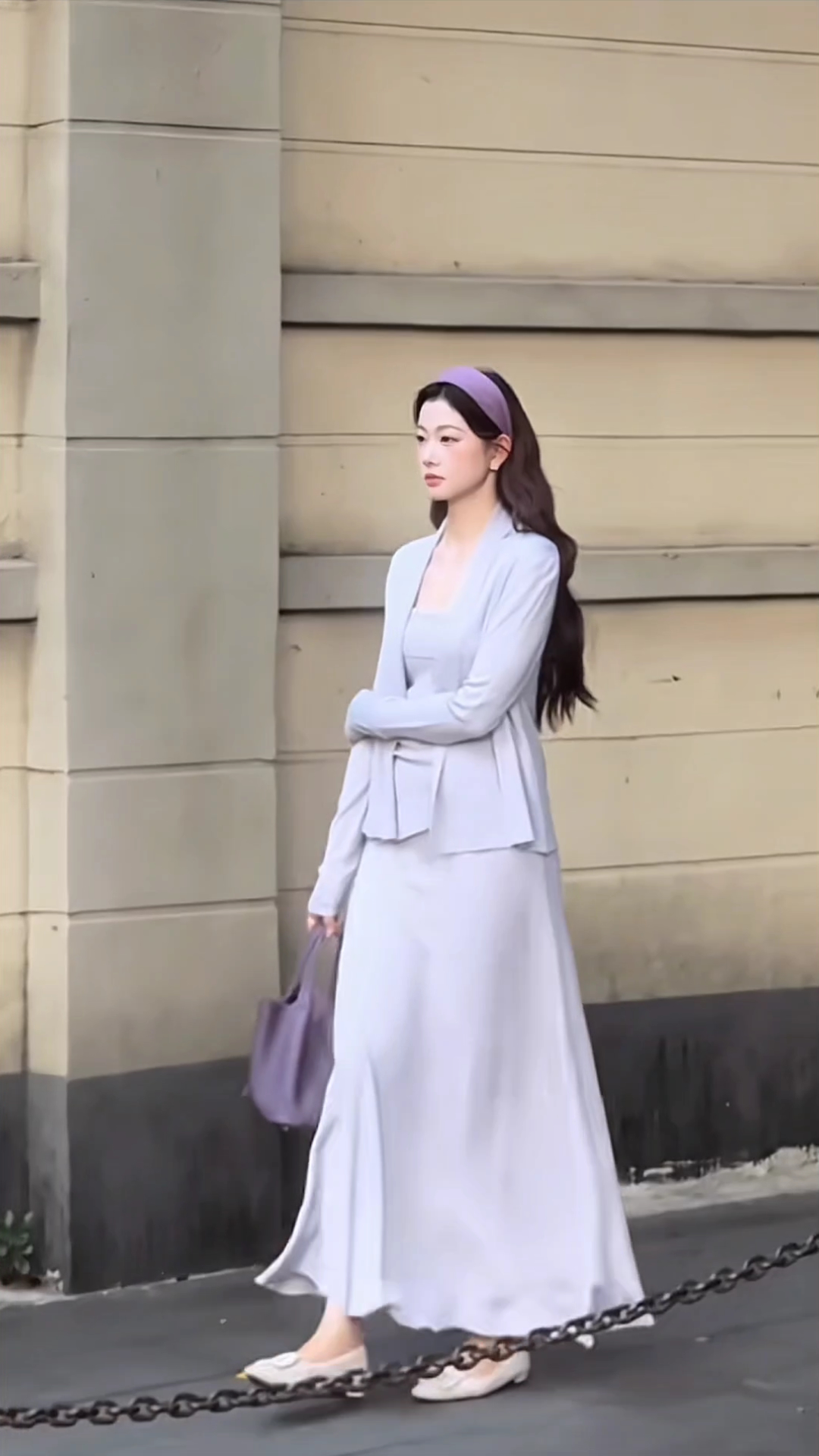 Women's Wool Knit Three-Piece Sweater Set Fall Winter Lazy Gentle Style - Image 2